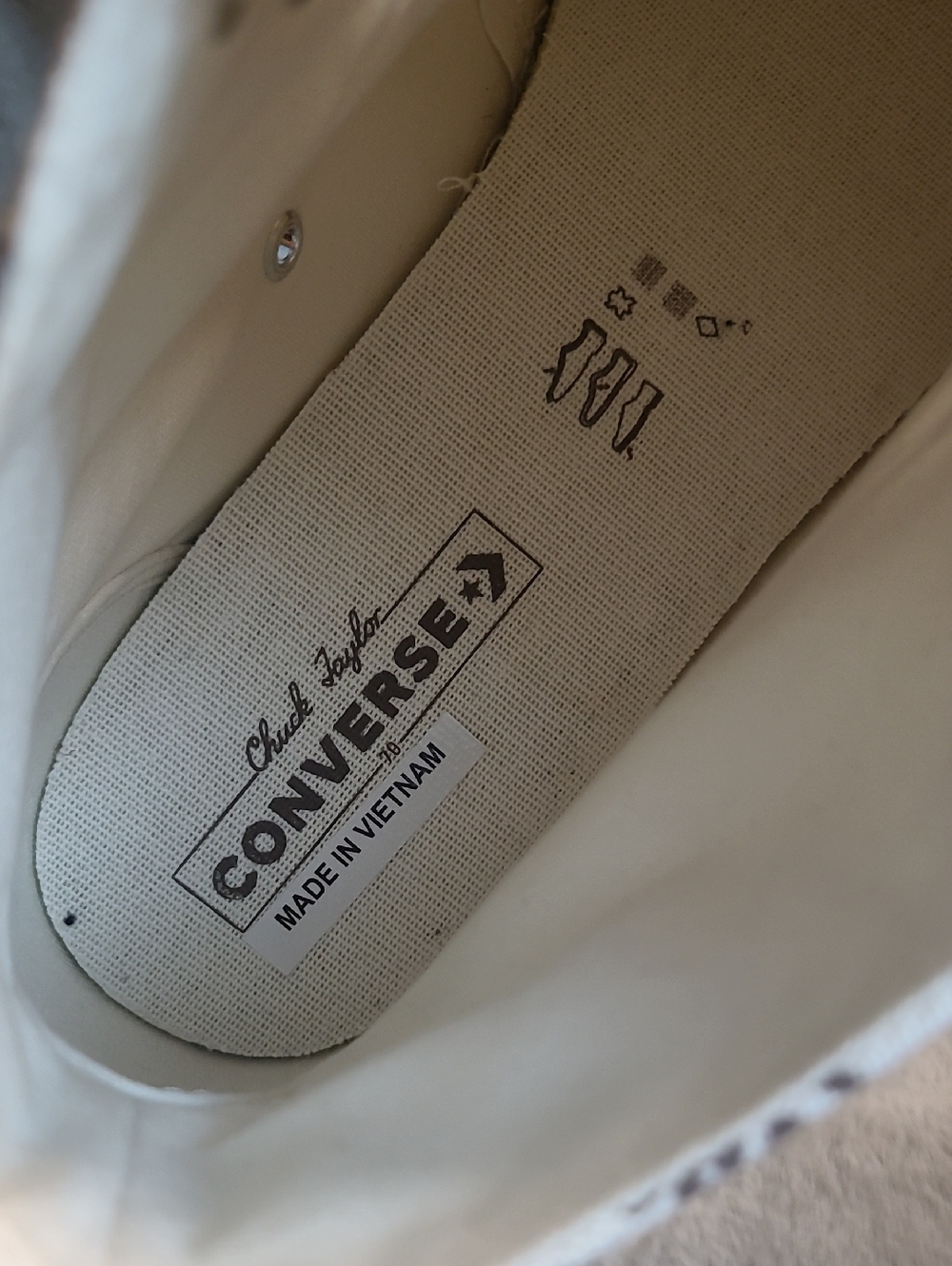 Converse Chuck 70 Leather Overlay Rare Mens 11.5 - Picture 4 of 8